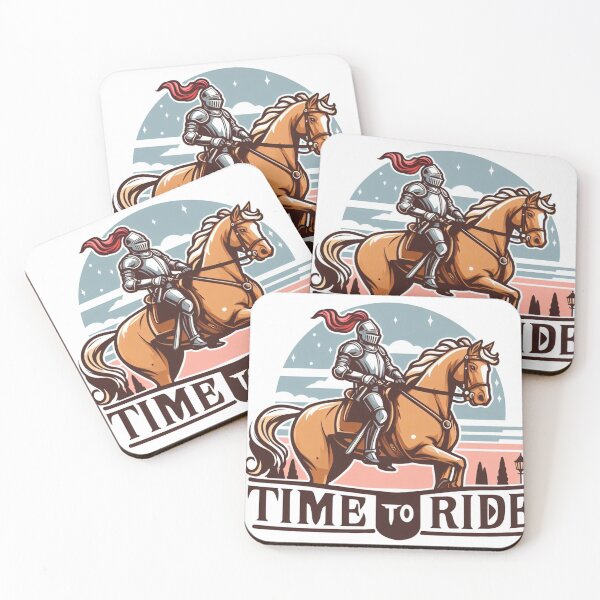 Item preview, Knight Riding a Horse Time To Ride designed and sold by Zestpond.