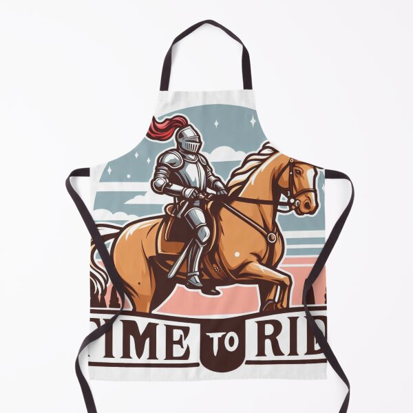 Item preview, Knight Riding a Horse Time To Ride designed and sold by Zestpond.