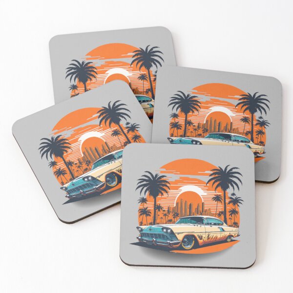 Item preview, 006 Classic Car in California Street designed and sold by Alexis Art Collection.
