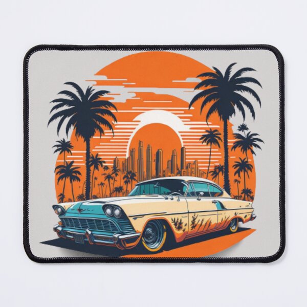 Item preview, 006 Classic Car in California Street designed and sold by Alexis Art Collection.