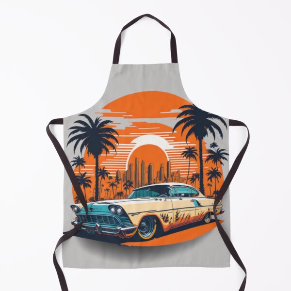Item preview, 006 Classic Car in California Street designed and sold by Alexis Art Collection.