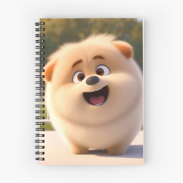 Item preview, fluffy dog designed and sold by AiArtCreations1.