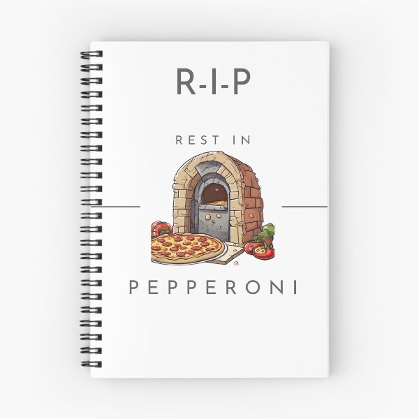 Artikelvorschau, Rest in Pepperoni - RIP entworfen und verkauft von FrenchTouchOnly.