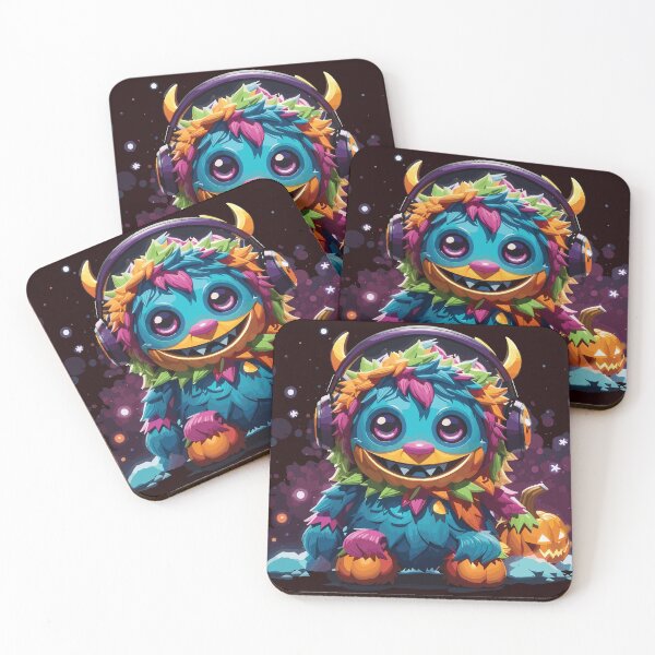 Item preview, Colorful Monster Halloween #6 designed and sold by pantacreation.