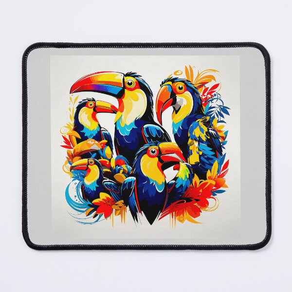 Item preview, Colorful Toucans designed and sold by Berlat Correa.