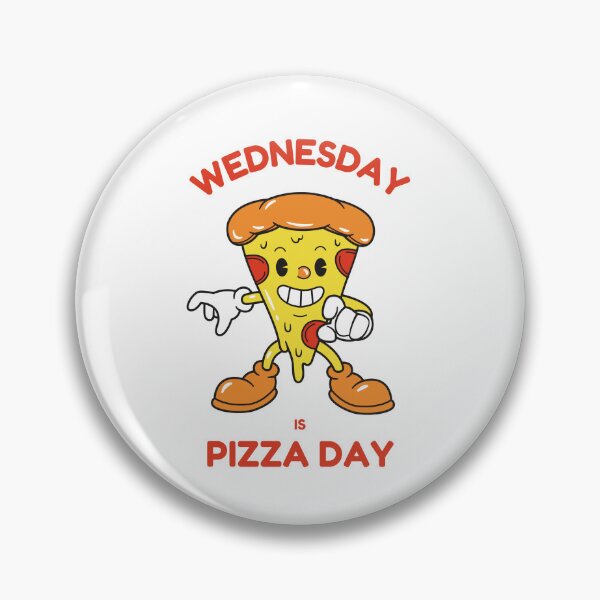 Item preview, Wednesday is Pizza day designed and sold by FrenchTouchOnly.