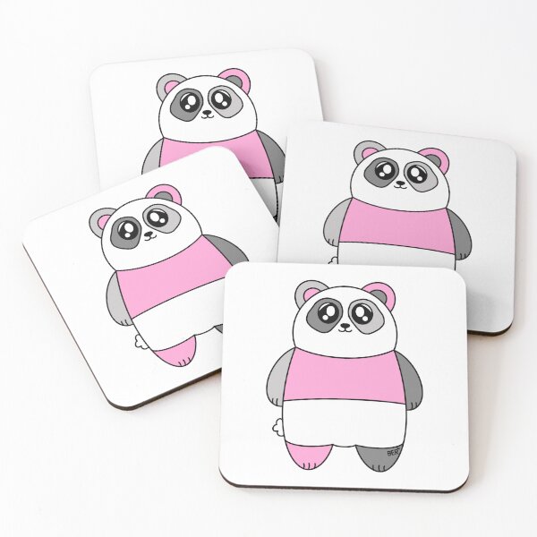 Item preview, Demigirl LGBTQ+ Pride Panda Bear designed and sold by SentABear.
