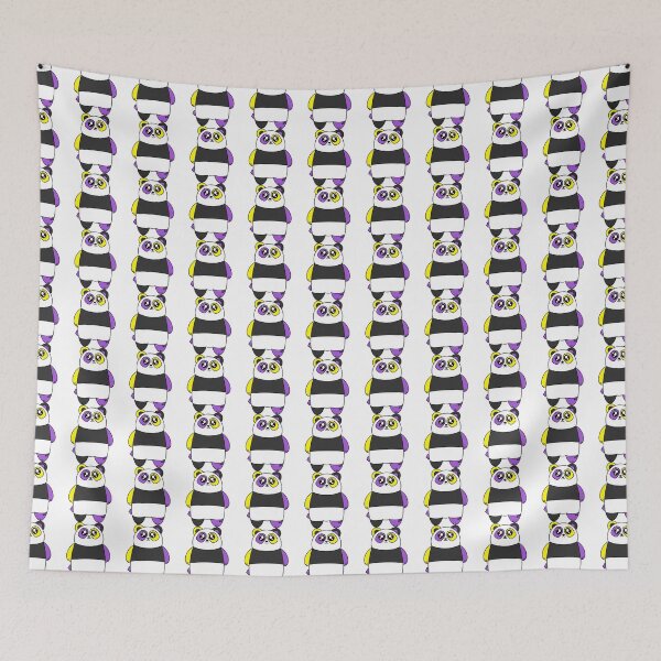 Item preview, Nonbinary LGBTQ+ Pride Panda Bear designed and sold by SentABear.