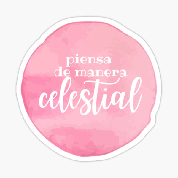 PORTUGUESE Think Celestial Sticker, Adesivo Pense Celestial, Primary  Stickers, LDS Youth Sticker, Autocolante Português Pense Celestial 