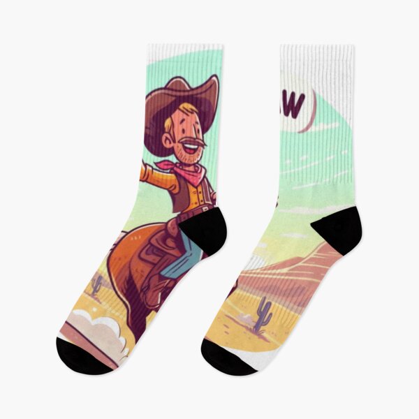 Item preview, Cowboy Riding a Horse Saying Yeehaw designed and sold by Zestpond.