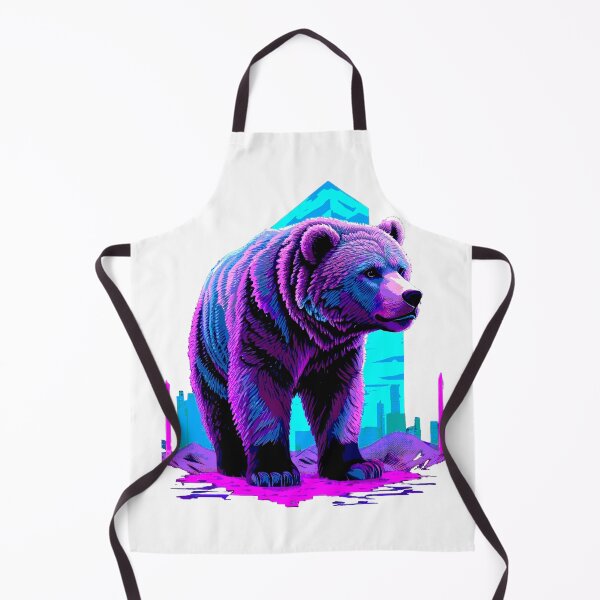 Aperçu de l'œuvre Graffiti Grizzly créée et vendue par NarissArt.