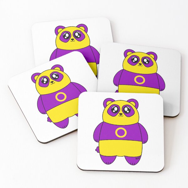 Item preview, Intersex LGBTQ+ Pride Panda Bear designed and sold by SentABear.