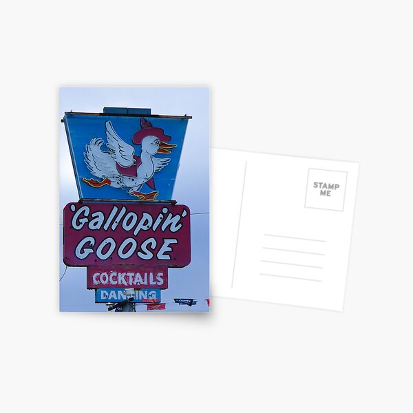 The Galloping Goose Postcard