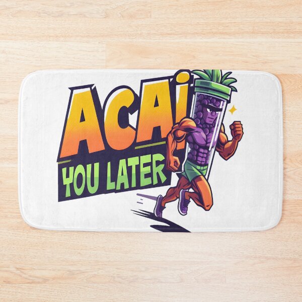 Item preview, Acai You Later - A Fun and Healthy Design for Smoothie Lovers designed and sold by alaa-mously.