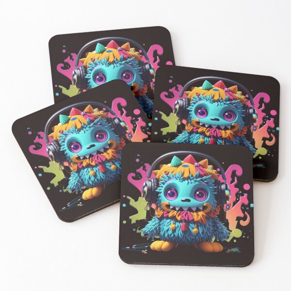 Item preview, Colorful Monster Halloween #7 designed and sold by pantacreation.