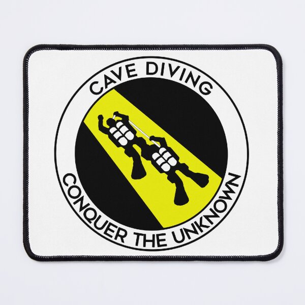Item preview, Cave Diving - Conquer The Unknown designed and sold by andydavistech.