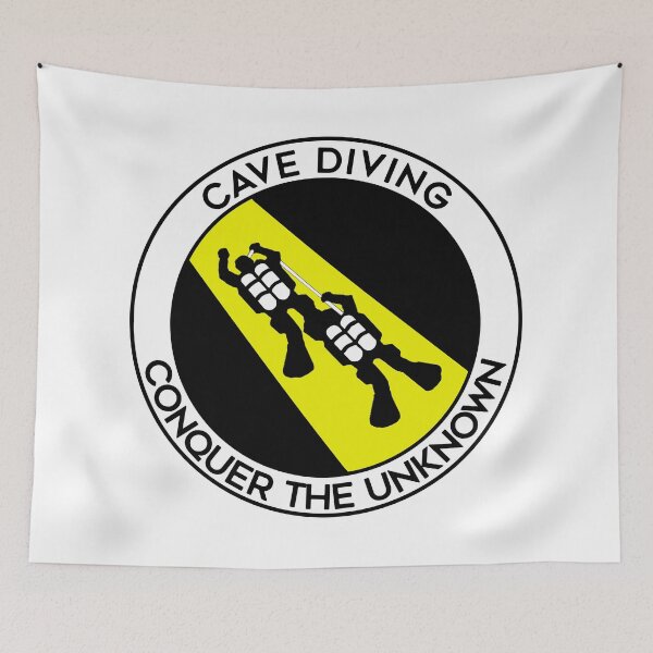 Item preview, Cave Diving - Conquer The Unknown designed and sold by andydavistech.