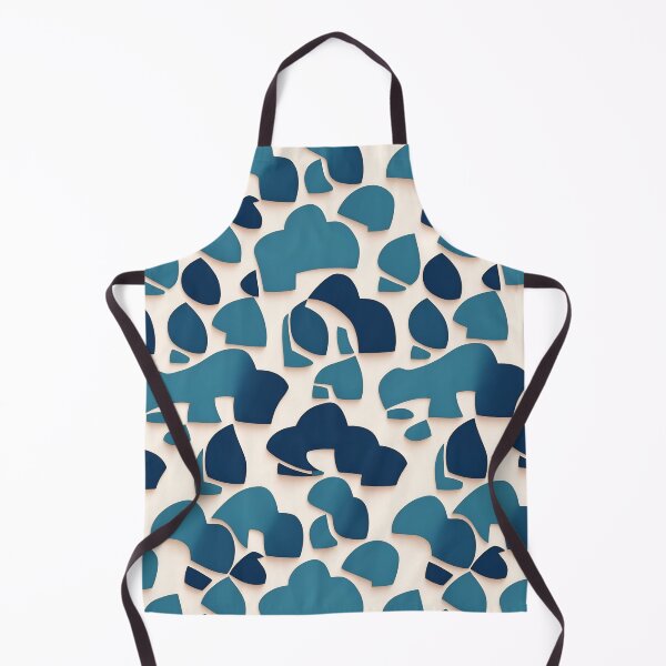 Item preview, Fabric Sea Blue T designed and sold by SadakoSung.
