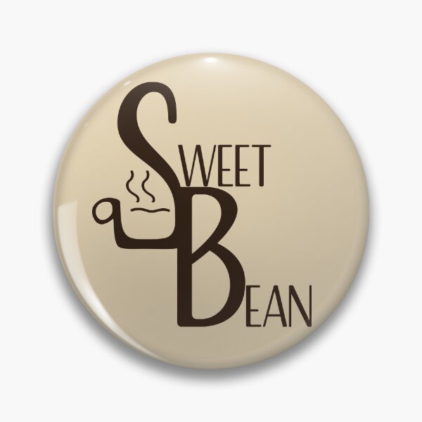 Item preview, Sweet Bean Coffee Logo - Brown designed and sold by VibrantPixel.
