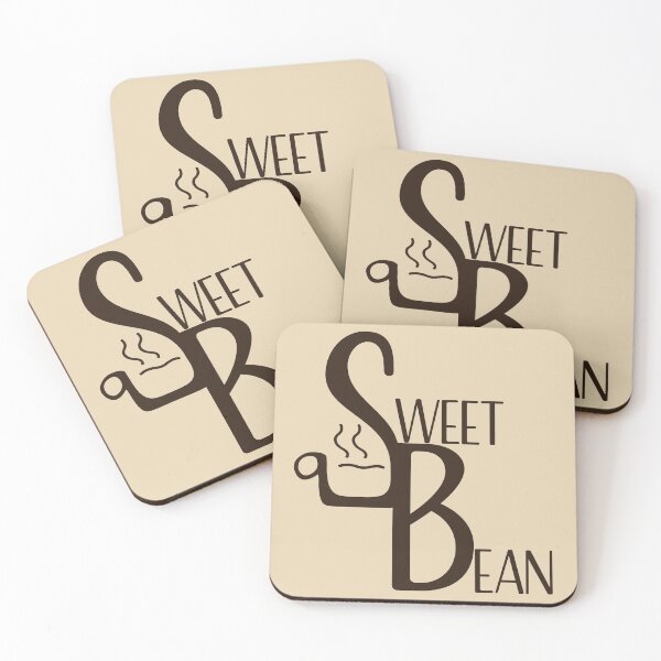Item preview, Sweet Bean Coffee Logo - Brown designed and sold by VibrantPixel.
