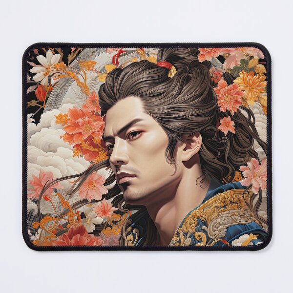 Item preview, Night of Blossoms Japanese Vintage Kabuki-style Art designed and sold by kansaikate.