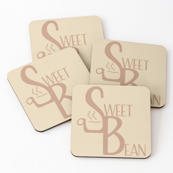 Item preview, Sweet Bean Coffee Logo - Caramel designed and sold by VibrantPixel.