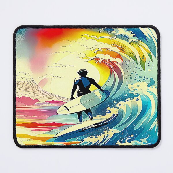 Item preview, Ocean waves surfing lover style. designed and sold by Giulivo Store Graphic.