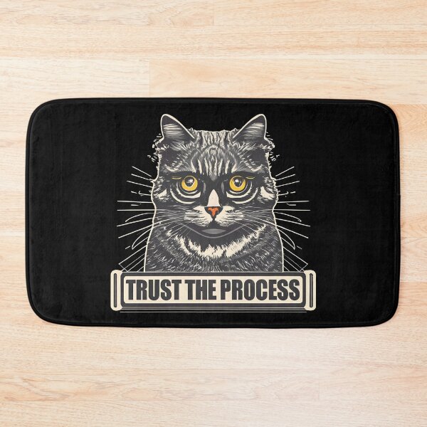 Item preview, Trust the Process,  Cat designed and sold by nicestr.