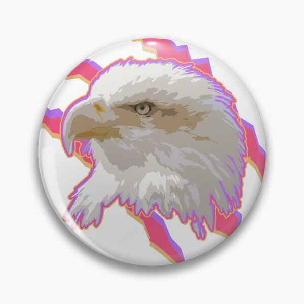 Item preview, Retro Eagle Face designed and sold by tart1346.