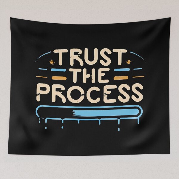 Item preview,  Trust the Process , installation box  designed and sold by nicestr.