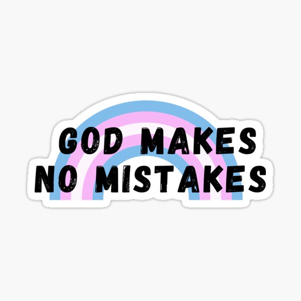 Item preview, God Makes No Mistakes [Trans Colors] designed and sold by GodIsQueer.