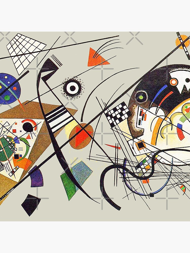 HD “Transverse Line” (1923) by Wassily Kandinsky by mindthecherry
