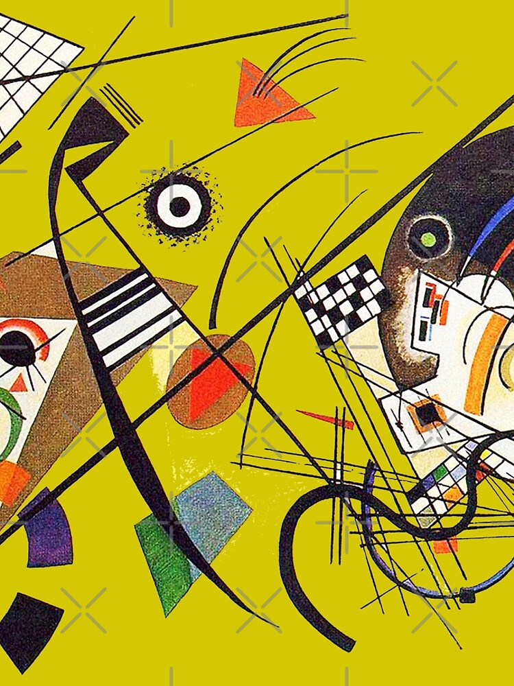 HD “Transverse Line” (1923) by Wassily Kandinsky by mindthecherry
