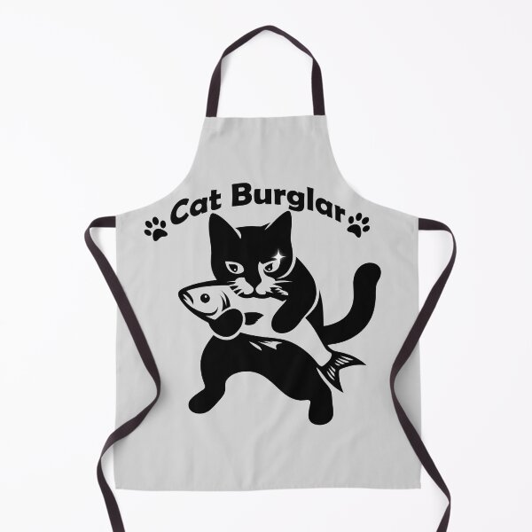 Item preview, Cat meme - Cat Burglar - Don't leave your fish with a cat. designed and sold by mamacub.