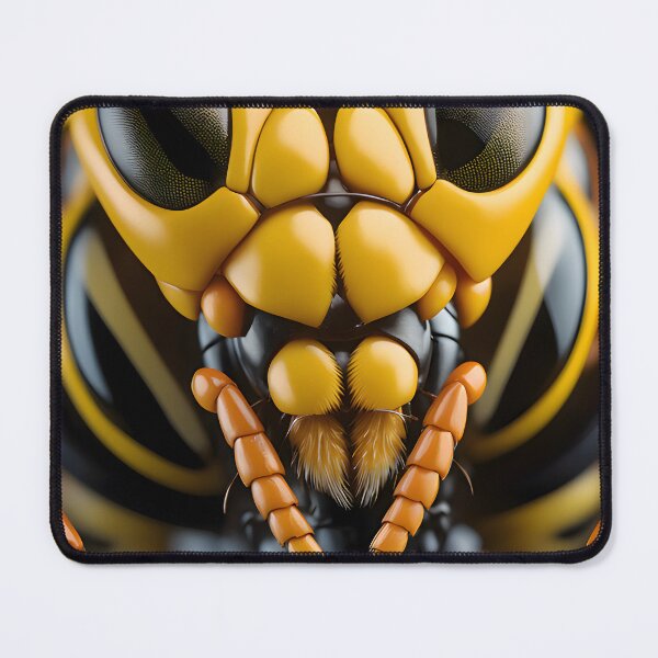 Item preview, "Intricate Realism: A Close-Up Portrait of a Wasp" designed and sold by Best-Art-32.