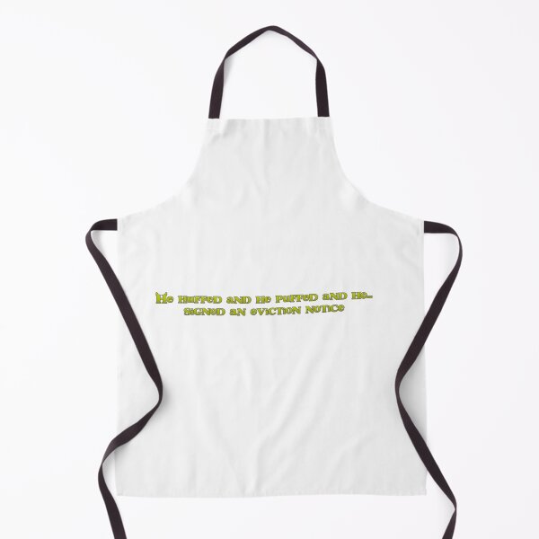 Item preview, He huffed and he puffed and he signed an eviction notice designed and sold by Dlash.