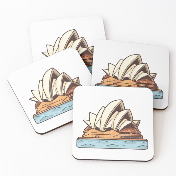 Item preview, Mini Sydney opera house  designed and sold by HUSTLER-HAUS.