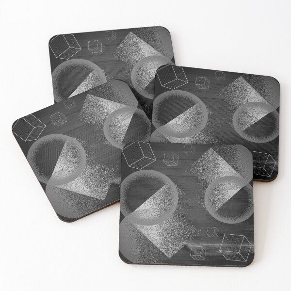 Item preview, Black Glitch Abstract designed and sold by AmezMemes.