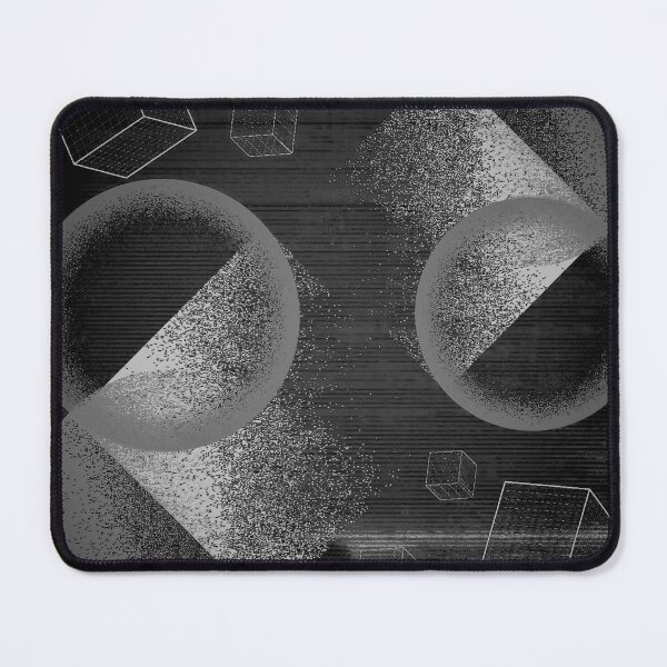 Item preview, Black Glitch Abstract designed and sold by AmezMemes.