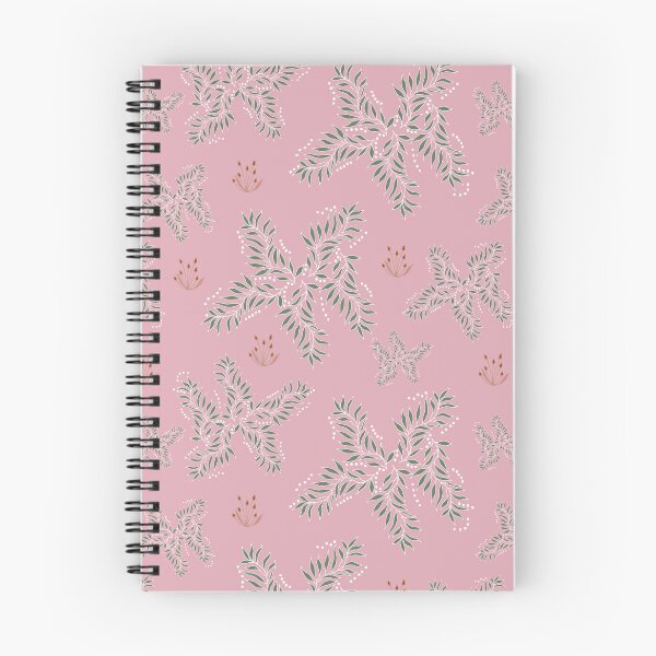 Item preview, Pretty pink festive Christmas flowers designed and sold by SerahO.
