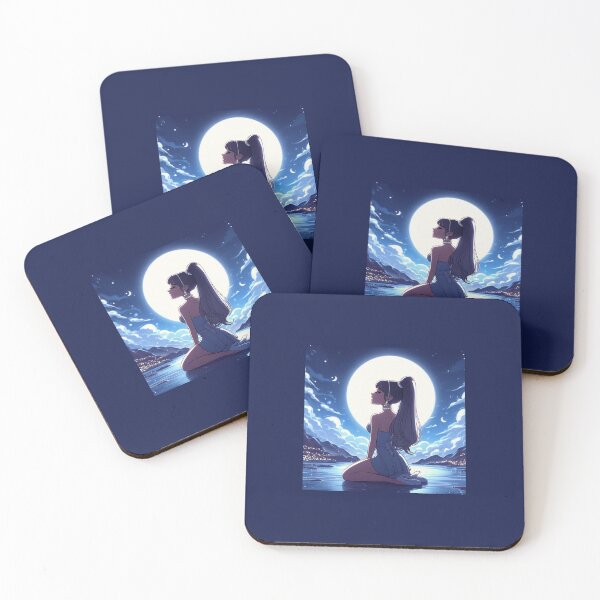 Item preview, Ariana moonlight Ghibli style  designed and sold by cass-mddn.