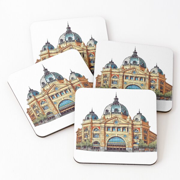 Item preview, Mini Melbourne - Flinder Street station - 2 designed and sold by HUSTLER-HAUS.