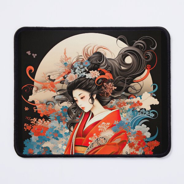Item preview, Japanese Princess Vintage Kabuki-style Art designed and sold by kansaikate.