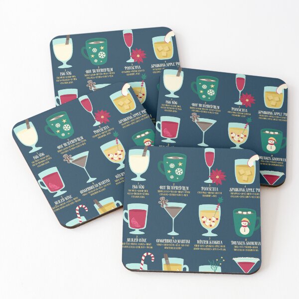 Item preview, The Twelve Drinks of Christmas designed and sold by robyriker.