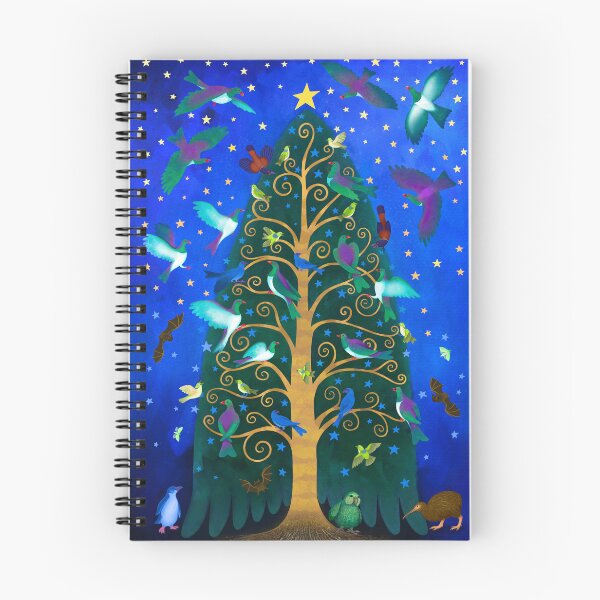 Item preview, New Zealand Bird Christmas Tree designed and sold by Kererū Brewing.