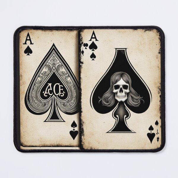 Item preview, Pocket aces Poker Halloween skull  designed and sold by JackFreestone.