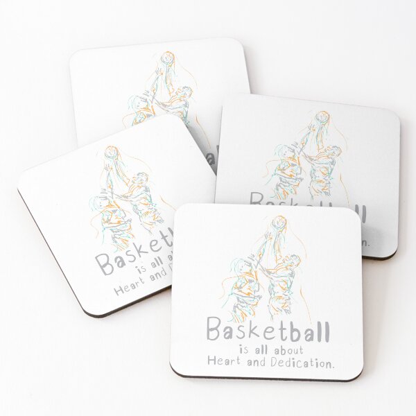 Item preview, Basketball is all about heart and dedication designed and sold by miaoxiang9.