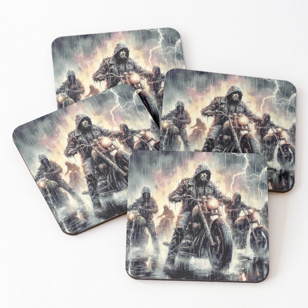 Item preview, Skulls on Motorcycles designed and sold by Rafal Saluszewski.