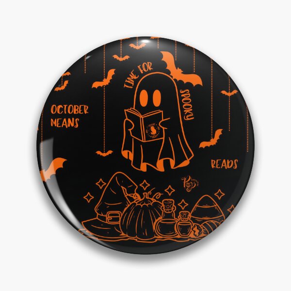 Aperçu de l'œuvre L’heure des lectures effrayantes (orange) créée et vendue par ProsetoPrint.