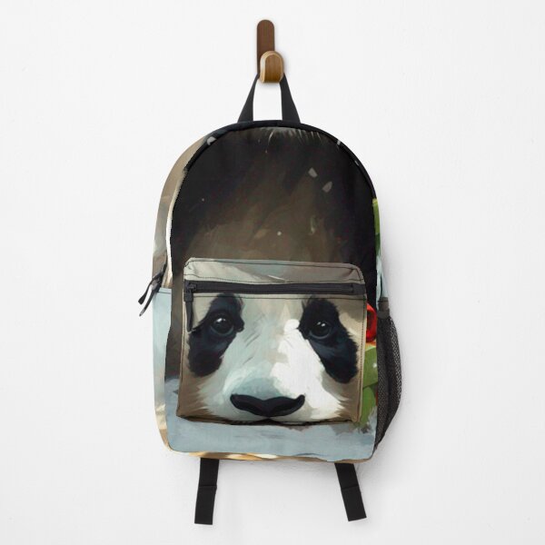 Item preview, Cute Panda in Christmas Hat designed and sold by cr6zym1nd.